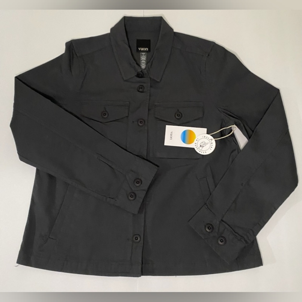 NWOT- VUORI RIPSTOP JACKET WOMENS SIZE SMALL CHARCOAL